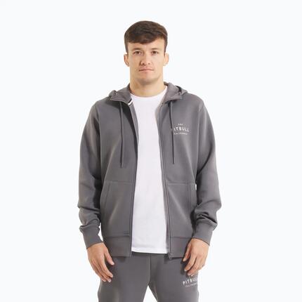 Herren Sweatshirt Pitbull Sampson mit Kapuze und Reißverschluss