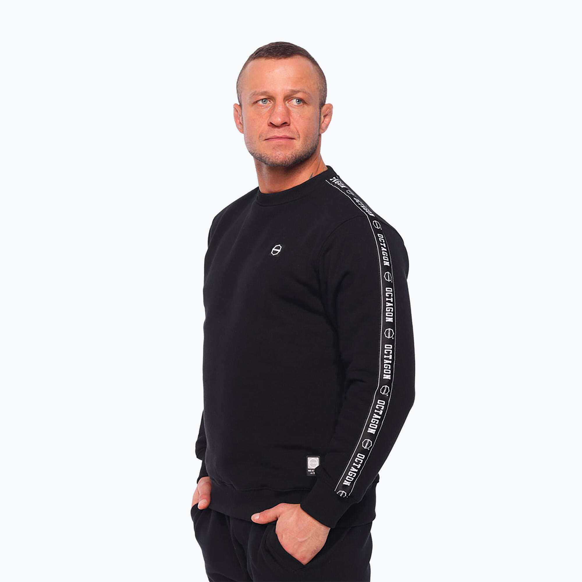 Moletom masculino Octagon Stripe 3/4