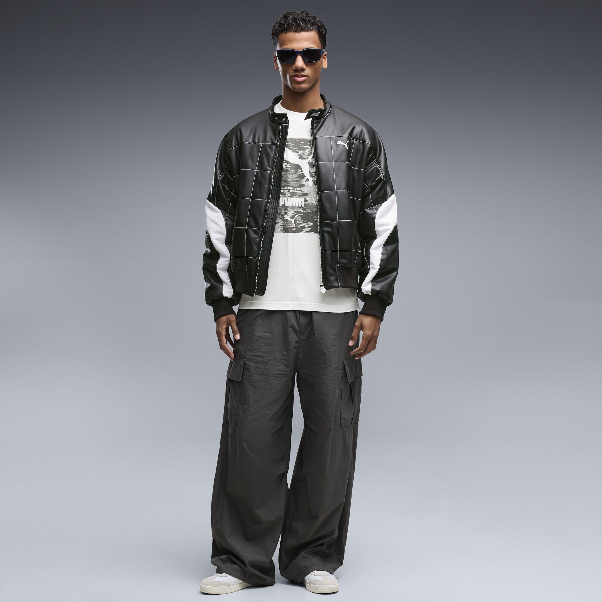 PUMA Sport T-shirt met camouflageprint voor heren PUMA 4/5