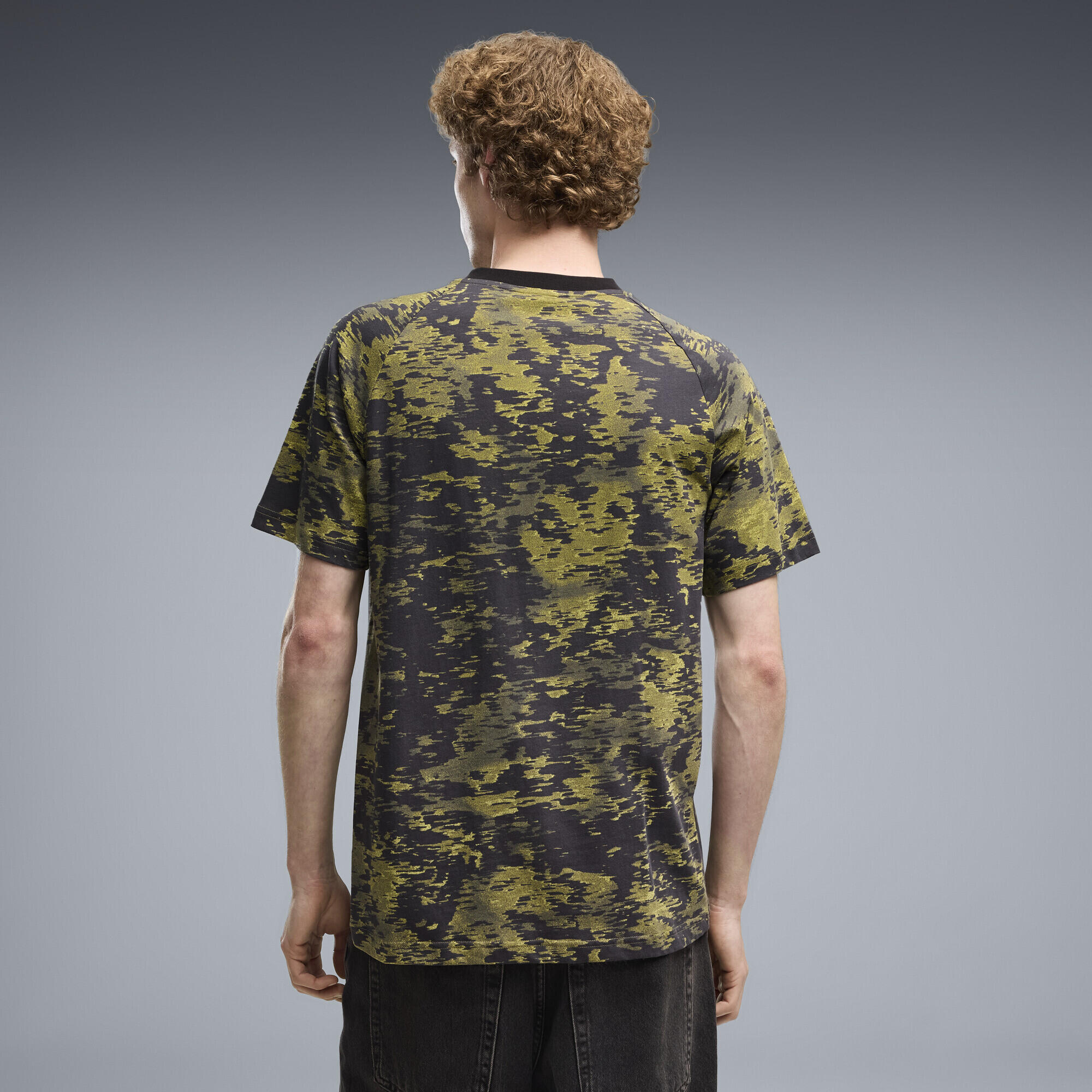 PUMA Sport T-shirt met camouflageprint voor heren PUMA 3/5
