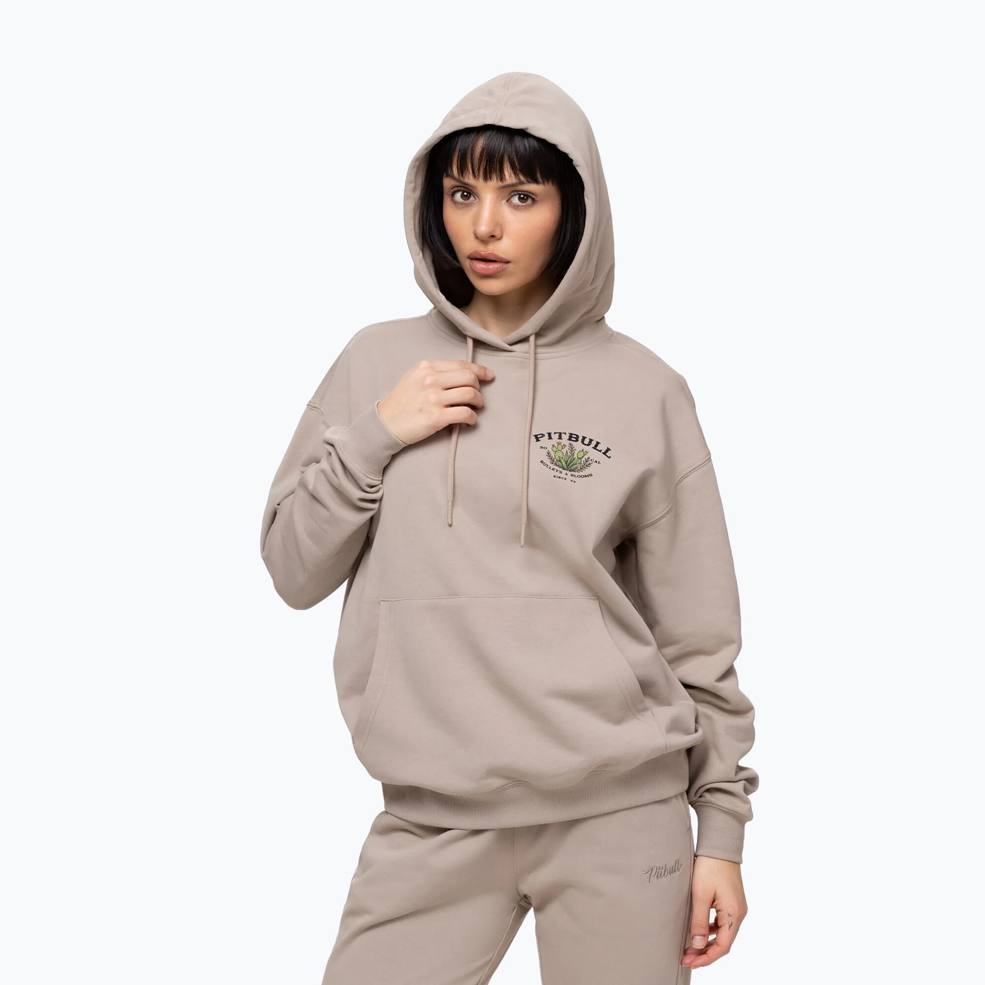 Bluza damska Pitbull Bullets & Blooms Hooded 4/7