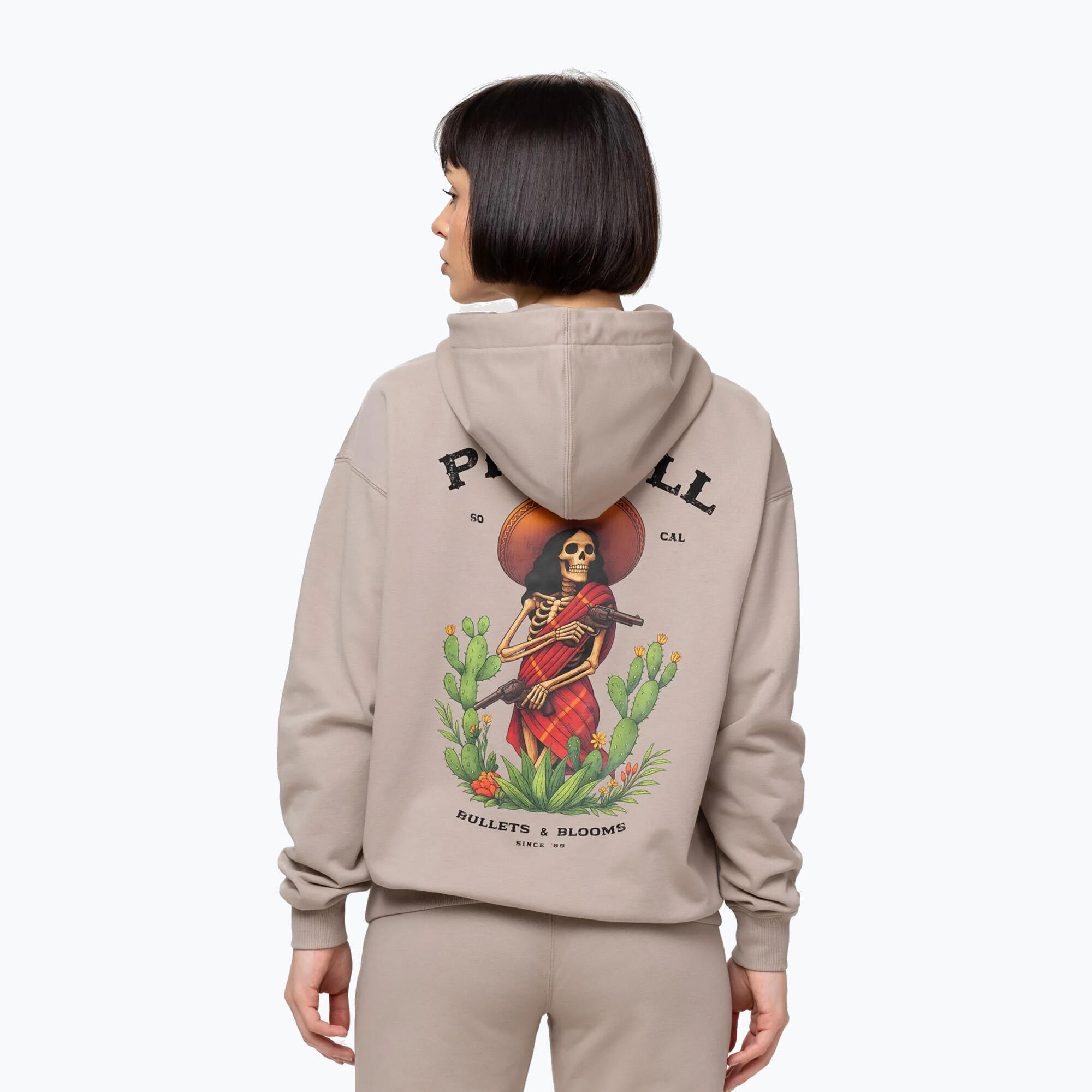 Bluza damska Pitbull Bullets & Blooms Hooded 3/7