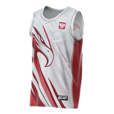 Basketbal tanktop voor heren extreme hobby poland ultimate