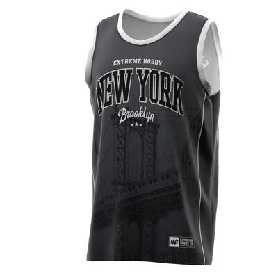 Basketbal tanktop voor heren extreme hobby new york