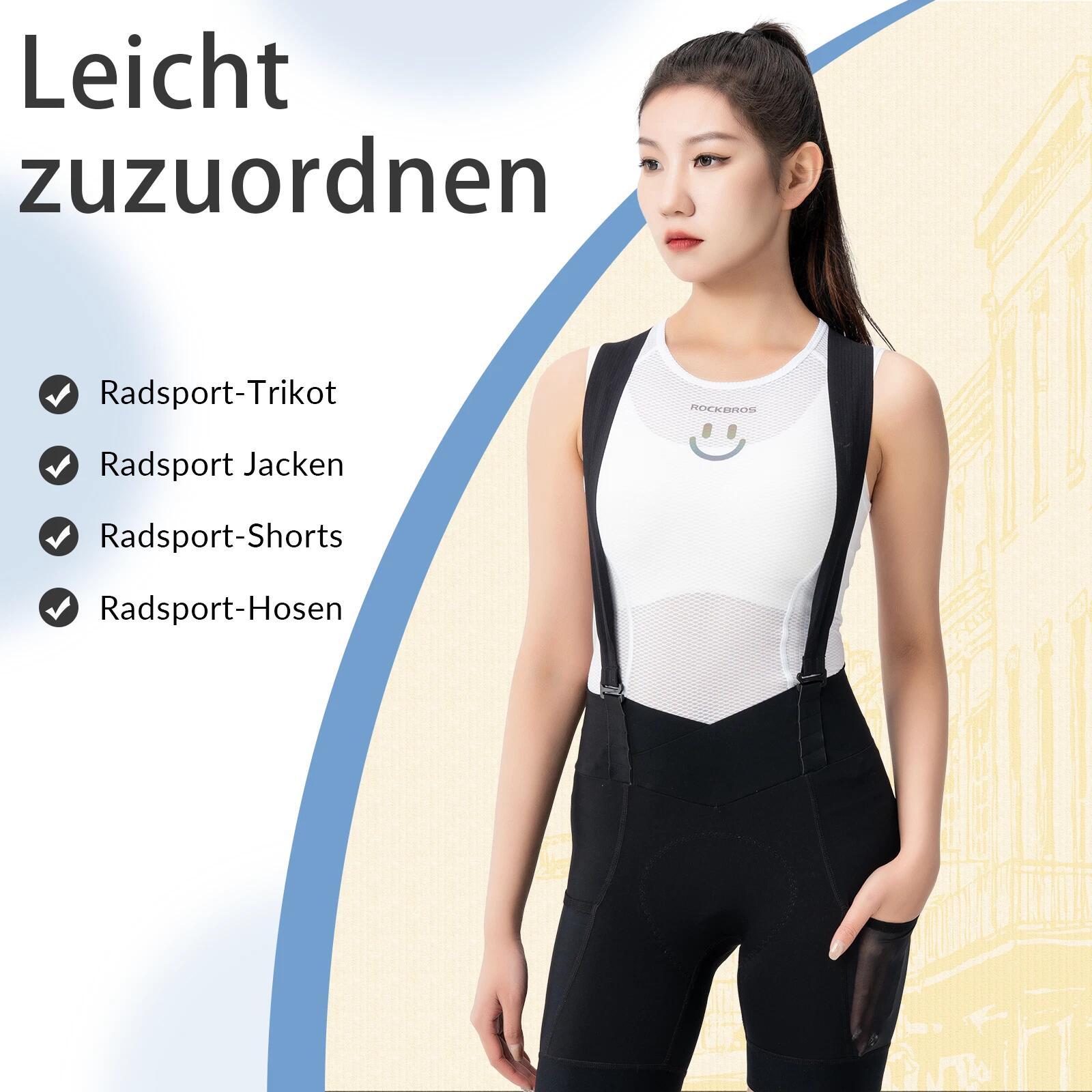 ROCKBROS Damen Ärmellose Fahrradweste 4/7