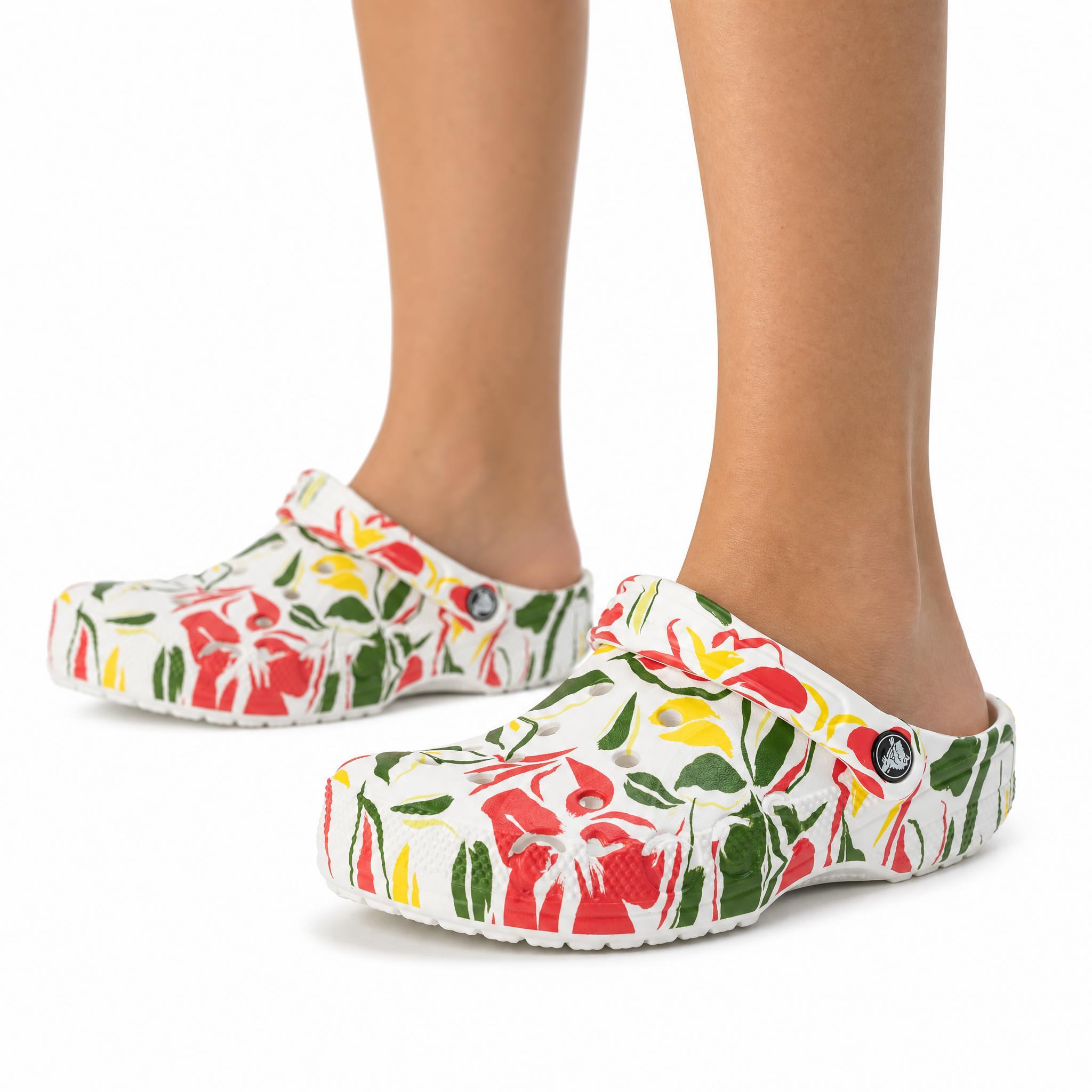 Klapki chodaki damskie Crocs BAYA SEASONAL PRINTED CLOG 7/7
