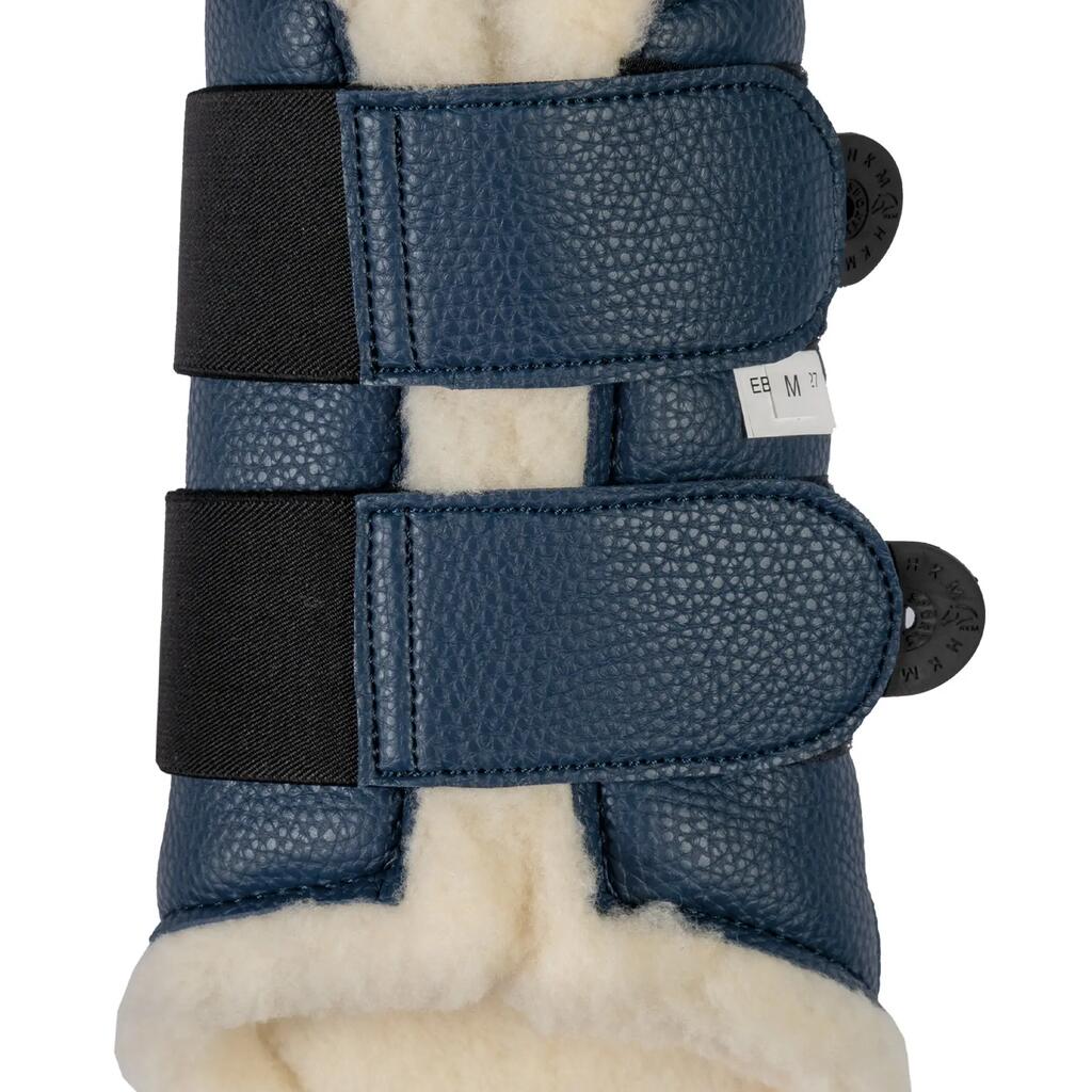 Closed horse gaiters HKM Comfort Premium Fur II