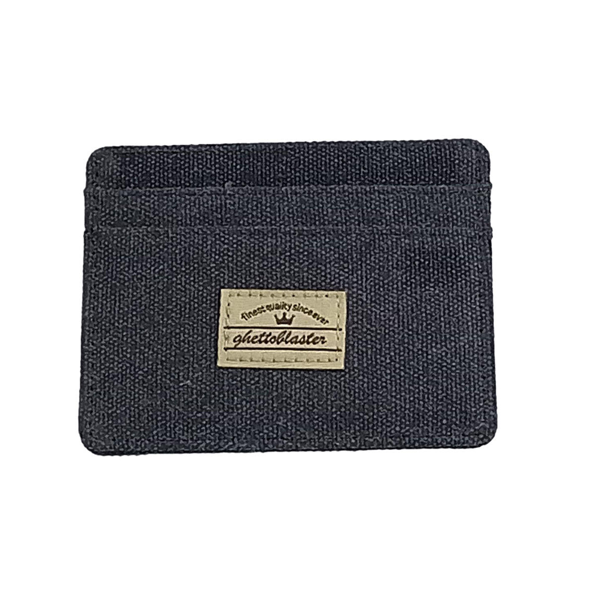 Portafoglio Ghettoblaster Porta Tarjetas Lona negro 7/11