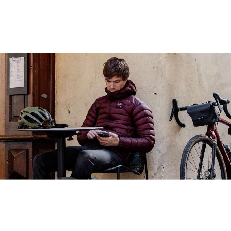 Geanta mica ghidon bicicleta City Handlebar Pack, capacitate 2 litri - gri inch…