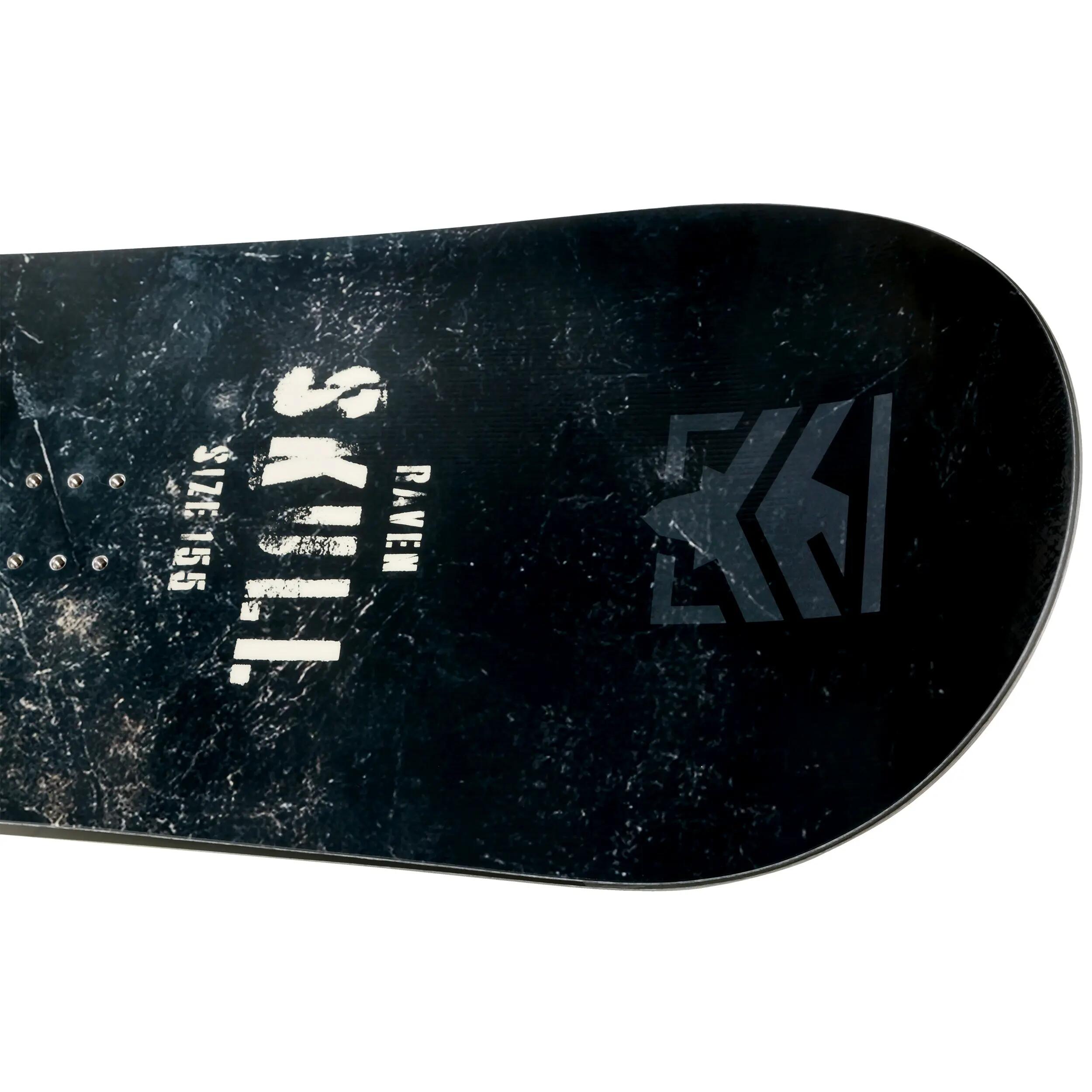 Snowboard Skull 3/4