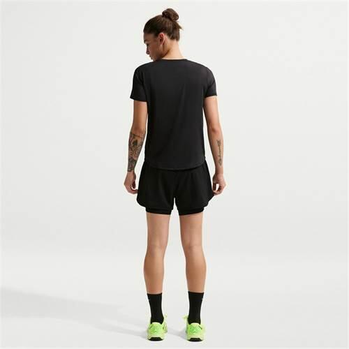 Spodnie treningowe damskie Nike DX6016011BLACKWHITE 3/5