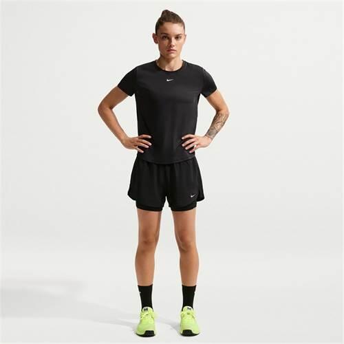 Spodnie treningowe damskie Nike DX6016011BLACKWHITE 2/5