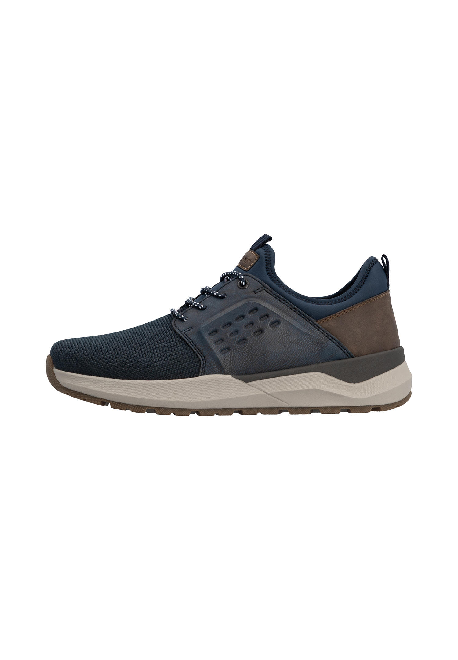 Rieker Herren Slipper Extraweite Gummizug 06058-14 Blau 4/7