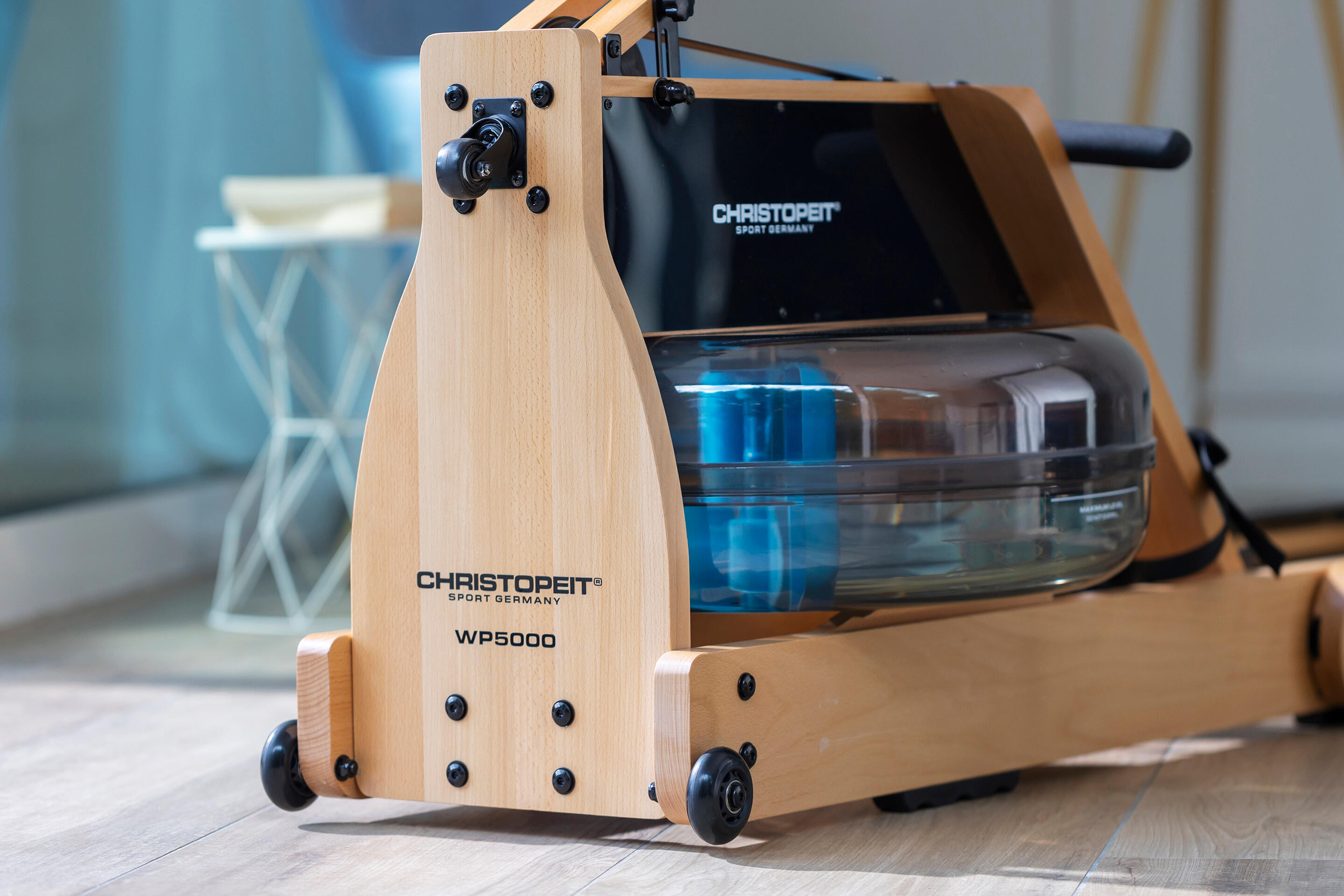 Rudergerät klappbar Holz mit Wasserwiderstand - inkl. Matte - WP 5000 12/17