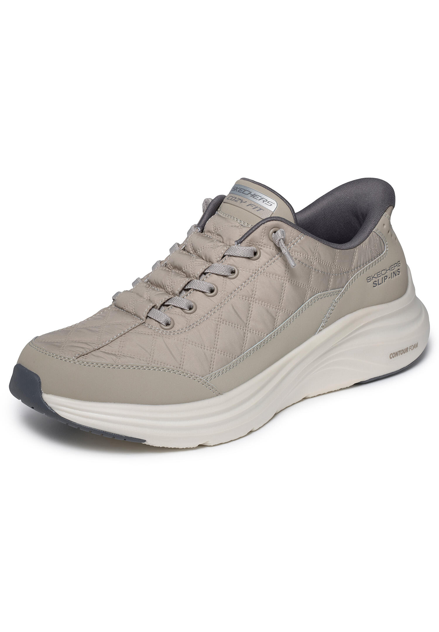Skechers Herren Cozy Fit Slip-ins Sneaker Contour Foam 232619 TNCC 2/7