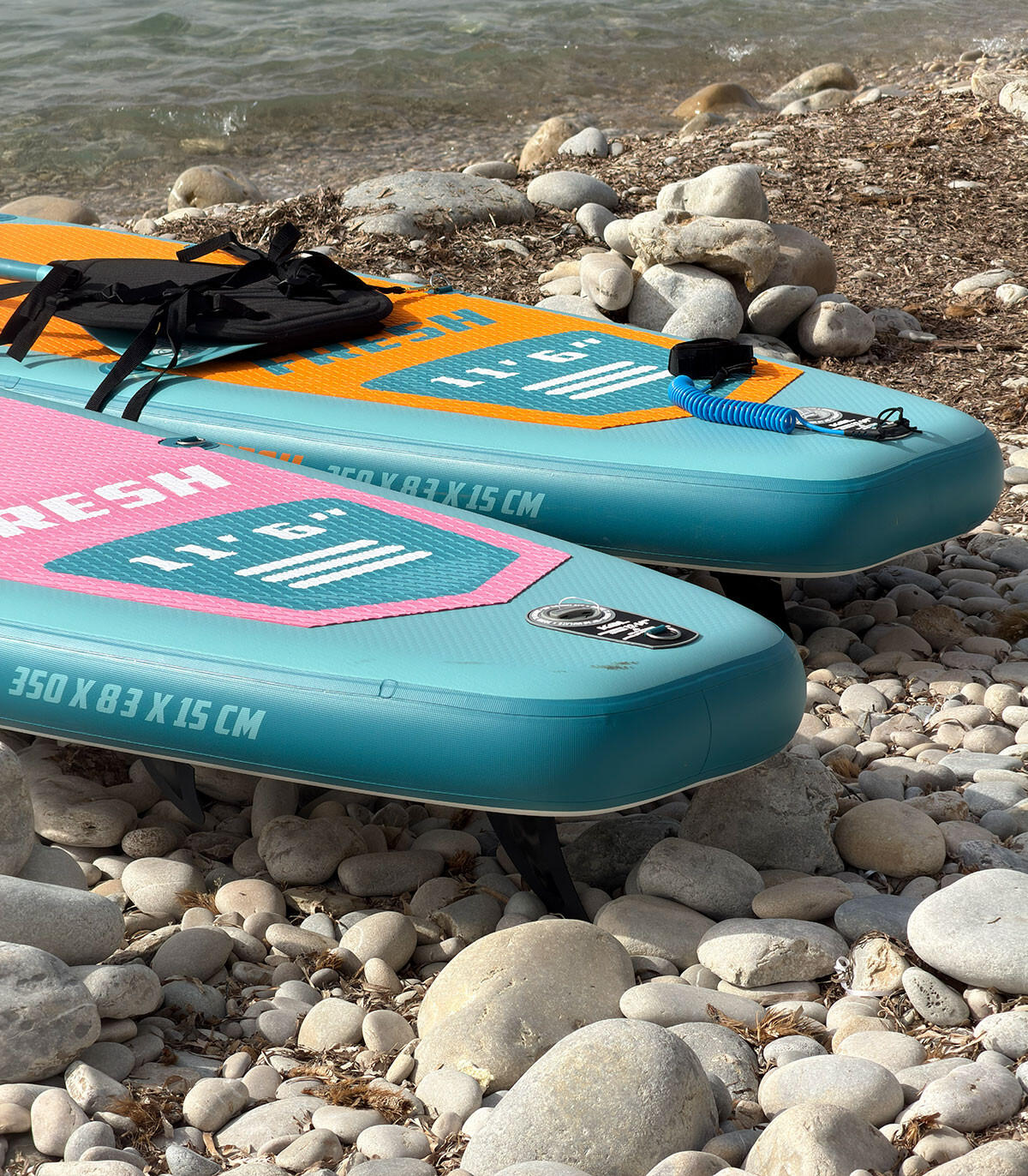 Opblaasbaar SUP Board 11'6" KOL Fresh - Compleet SUP & Kajak Pakket 350L 11/14