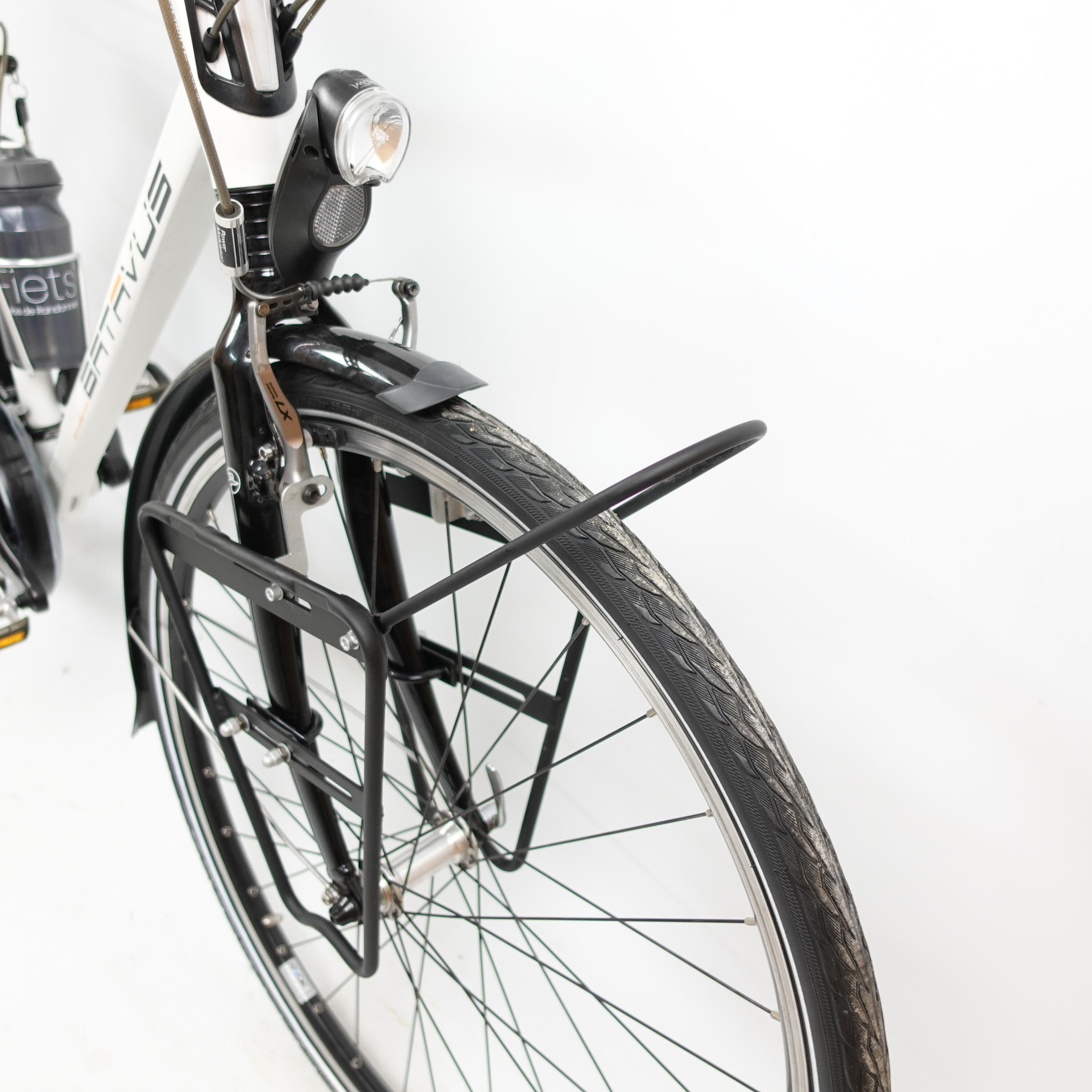 Reconditionné - Vélo de Randonnée - Batavus Galibier Blanc - Très Bon 5/7