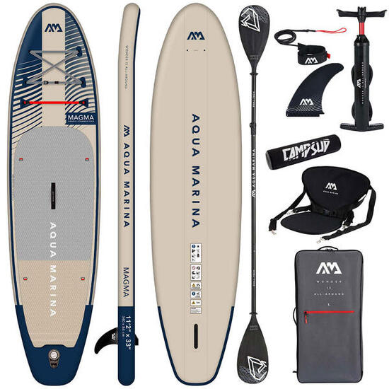 Deska do pływania SUP Aqua Marina Magma 11'2" COMBO + BOJKA NA WIOSŁO