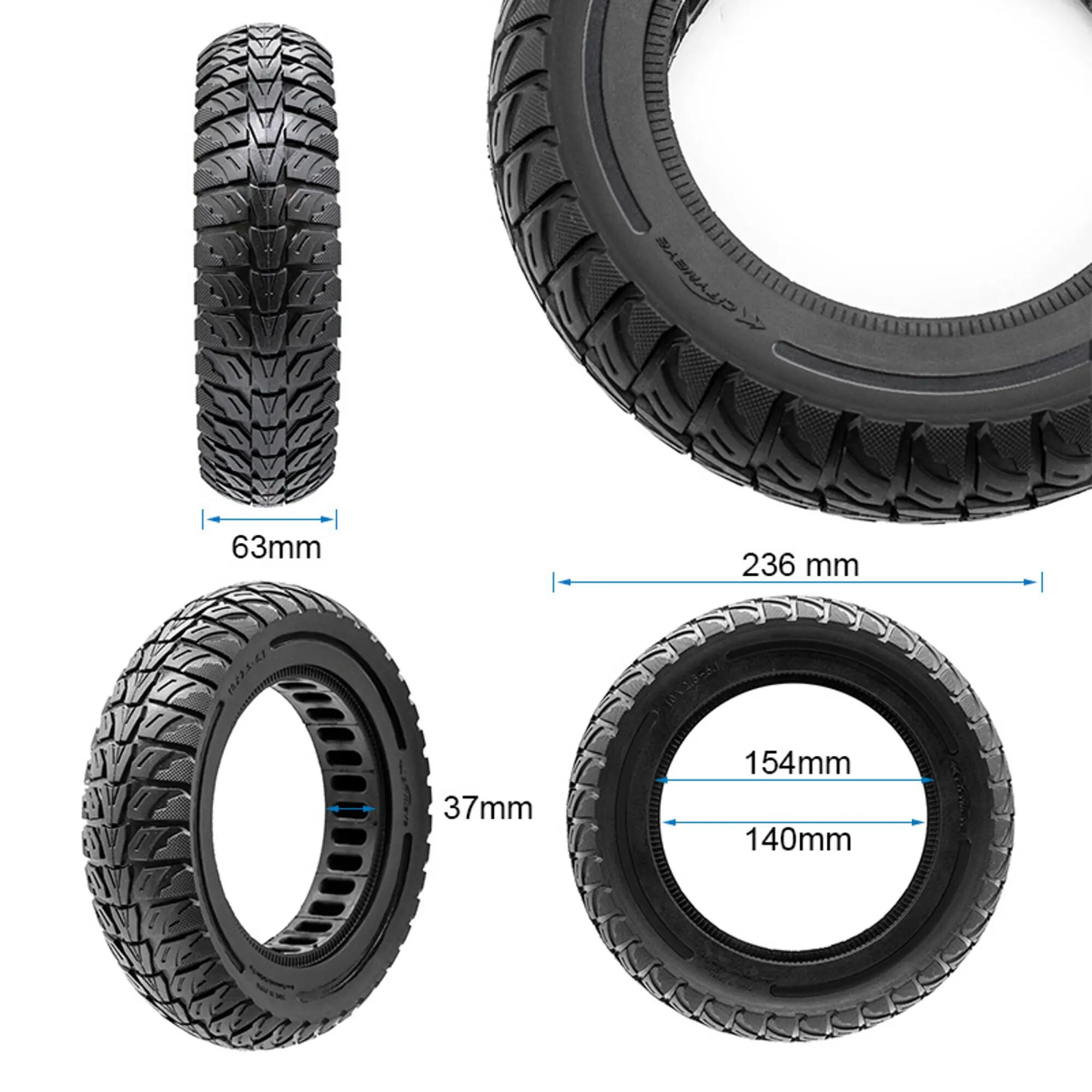 Rueda maciza 10x2,5-6,1 [Cityneye] - negro 2/5