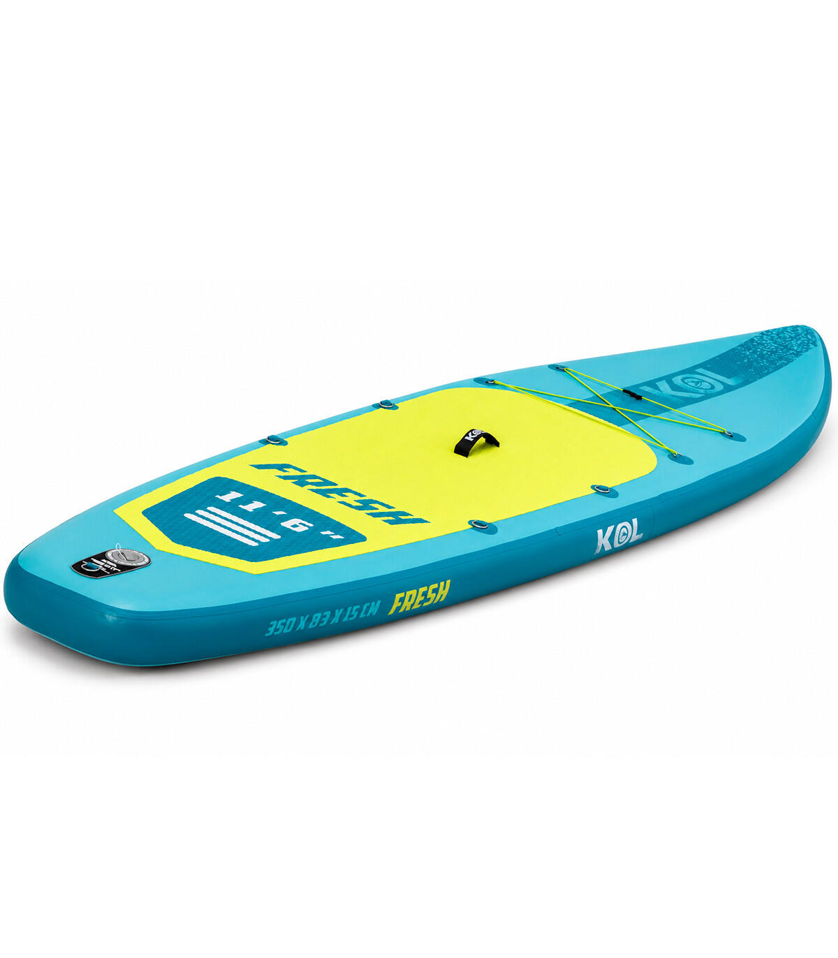 Opblaasbaar SUP Board 11'6" KOL Fresh - Compleet SUP & Kajak Pakket 350L 3/7