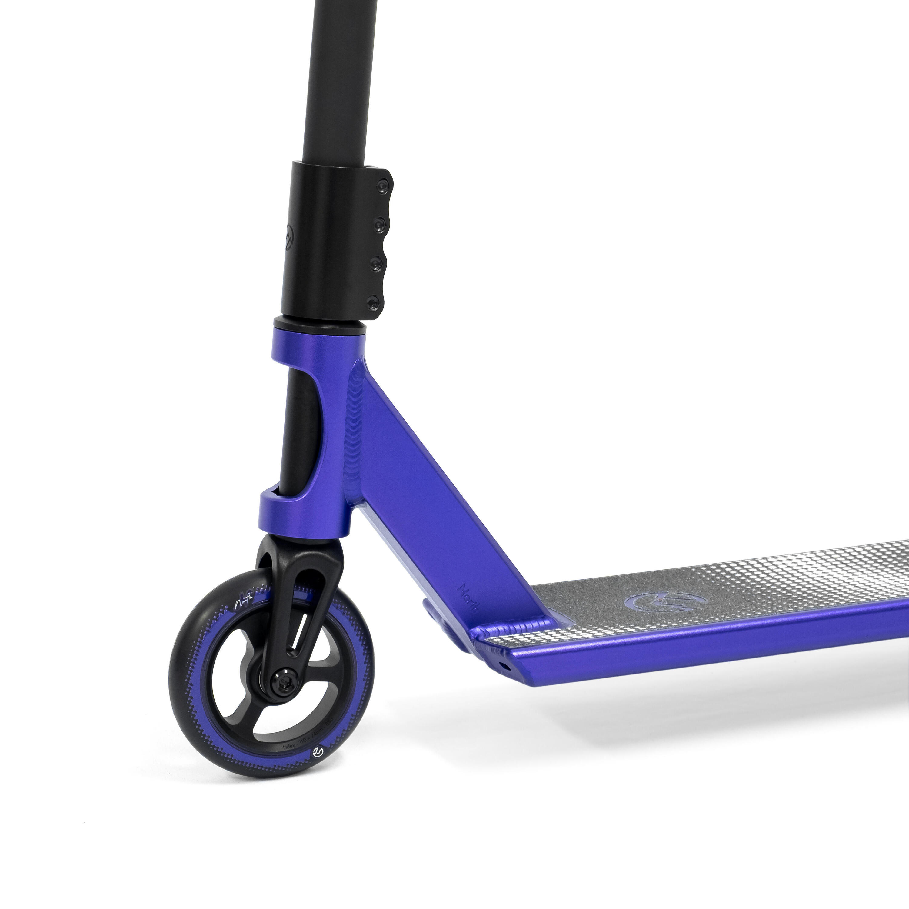 Trottinette Freestyle Complète - Satisfact - Violet - North 3/4