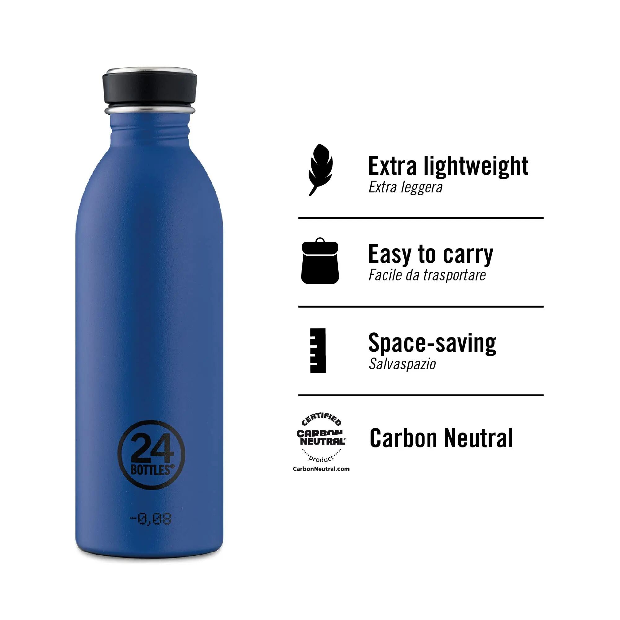 Urban Bottle - Gourde 1l /500ml/250ml, Cantine Reutilisable 100% Hermétique 3/7