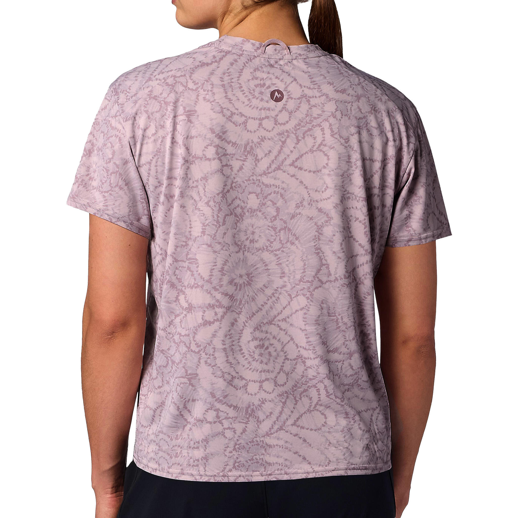 T-Shirt atmungsaktiv schnelltrocknend weich Damen - AirExchange UPF 50 3/4
