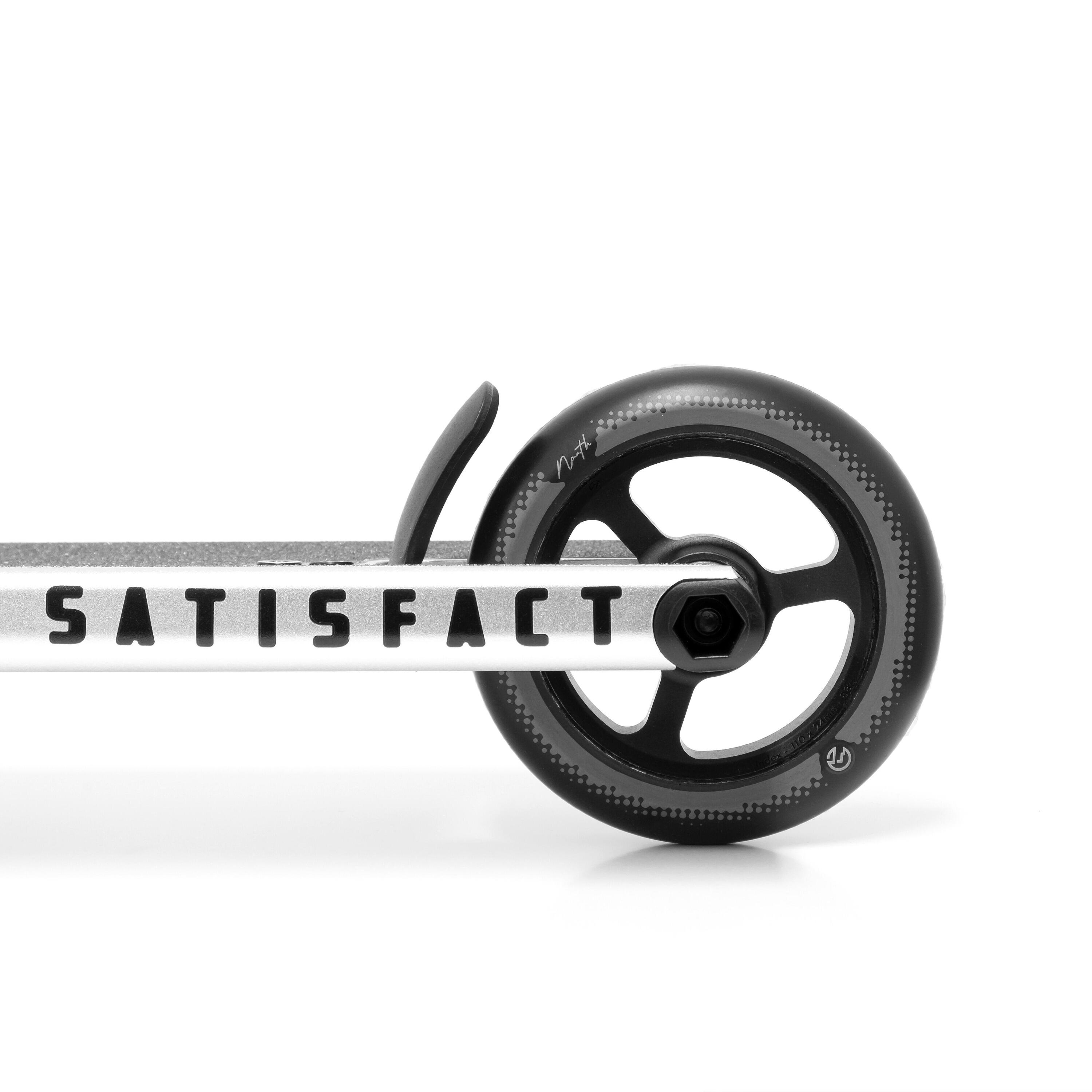Trottinette Freestyle Complète - Satisfact - Argent - North 4/4