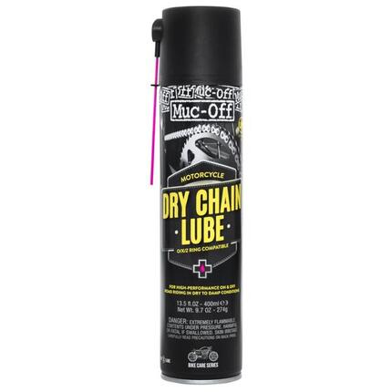 Muc Off Motorcycle Dry Chain Lube 400ml aérosol noir