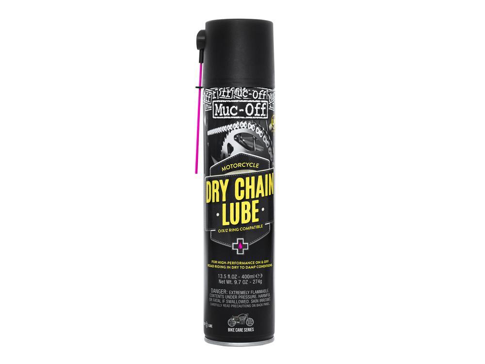 Muc Off Motorcycle Dry Chain Lube 400ml aérosol noir 3/3