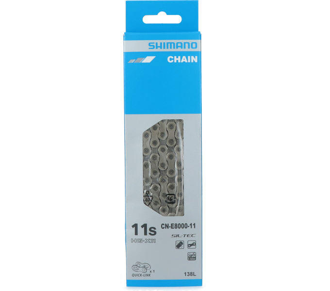 Cadena para VAE Shimano E8000 11v 126 Enlaces con Quick Link 3/3