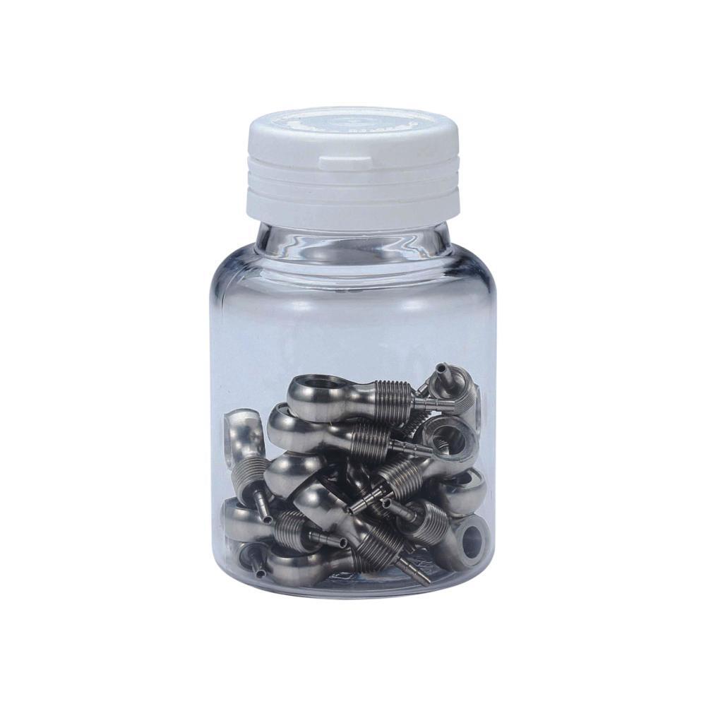 Caixa de 25 BBB Banjo Prata para Durites Sram / Avid - ID 2,1mm 2/3