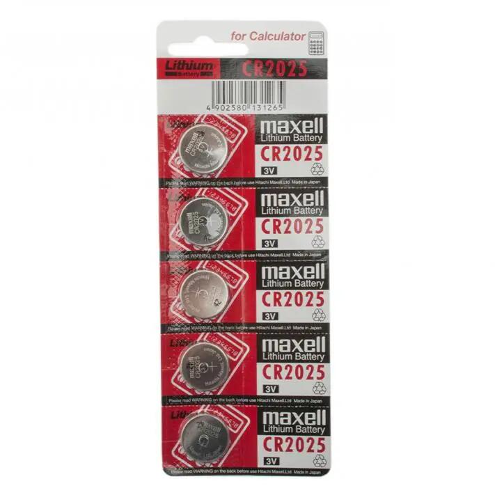 Lithium Button Batteries Maxell CR2025 CR2025