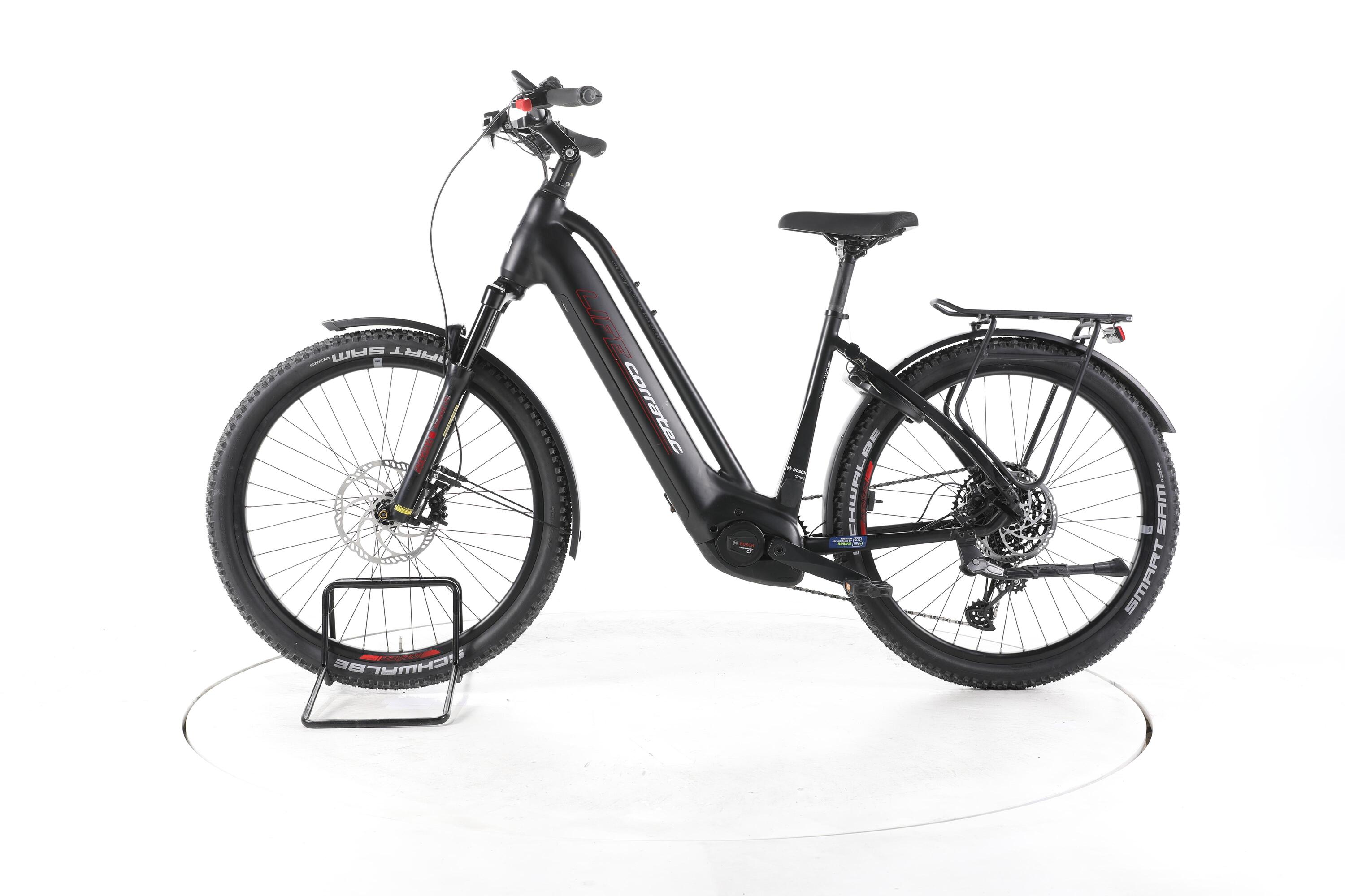 Tweedehands - Corratec Life CX7 Trekking E-Bike Lage instap - Zeer goed 6/7