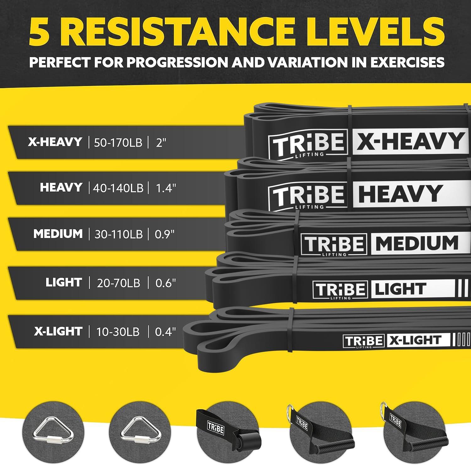 Bandes de résistance Longues pour l'entraînement – Bandes de résistance avec 2/7