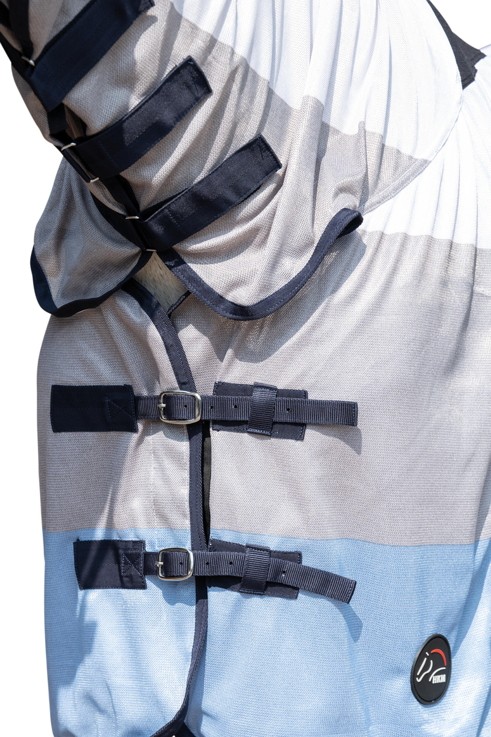 Couverture anti-mouches Strong avec partie cou 3/6