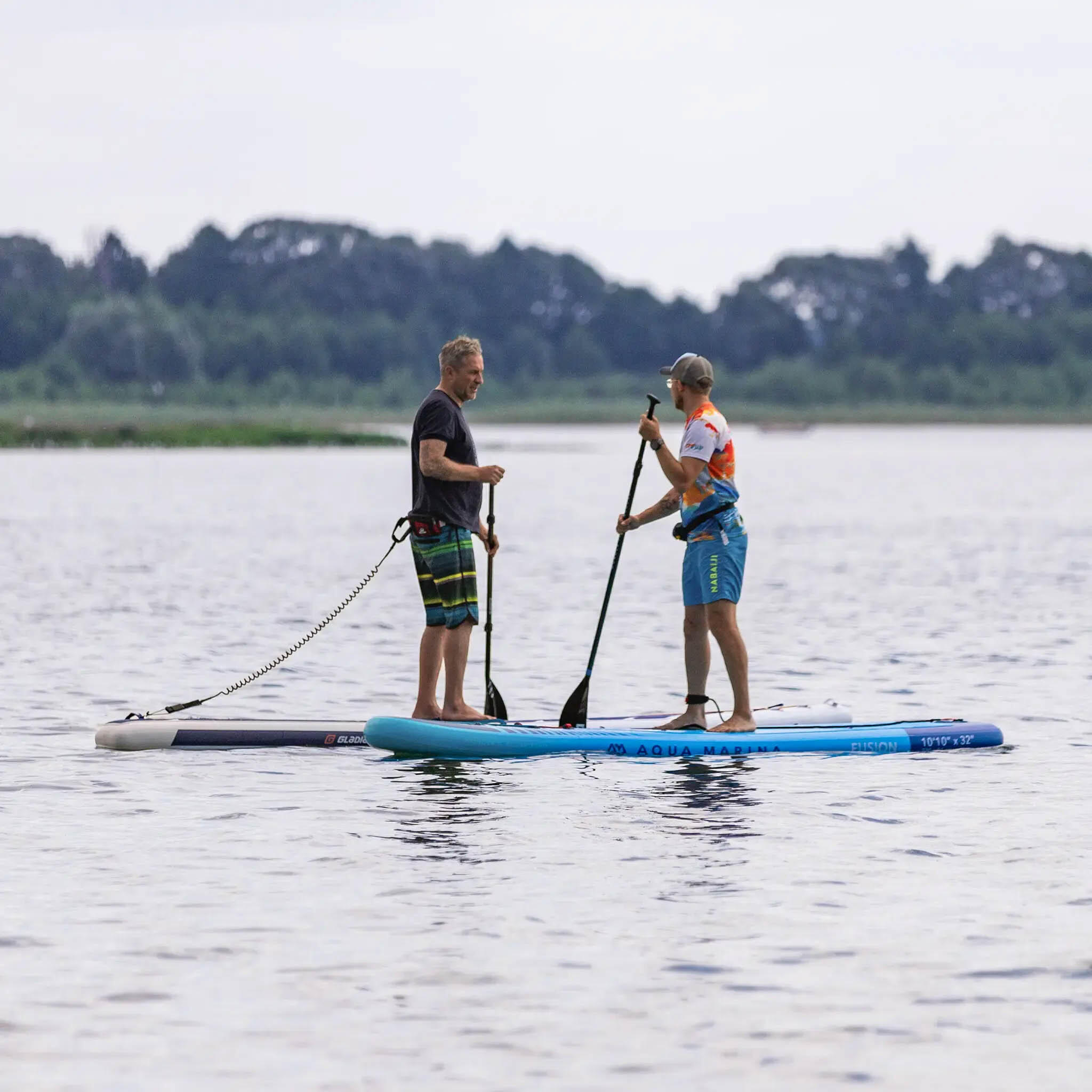 Opblaasbaar SUP-board Aqua Marina Fusion 330 cm BLAUW 8/8