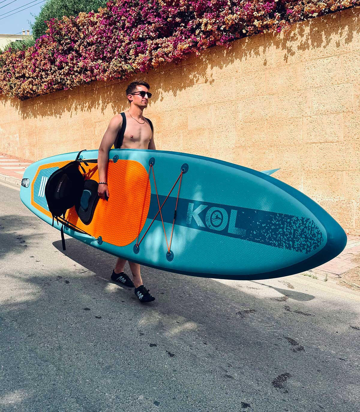 Opblaasbaar SUP Board 11'6" KOL Fresh - Compleet SUP & Kajak Pakket 350L 3/14