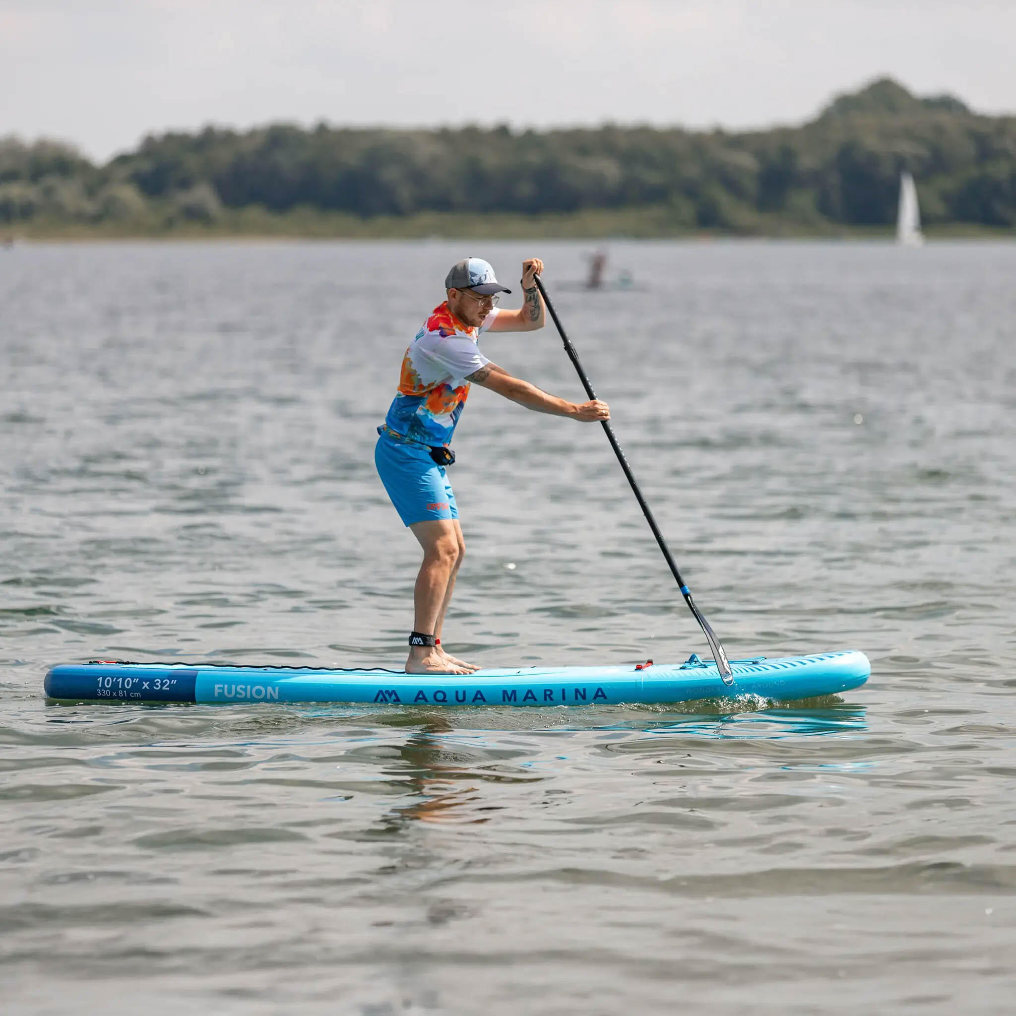 Opblaasbaar SUP-board Aqua Marina Fusion 330 cm BLAUW 6/8