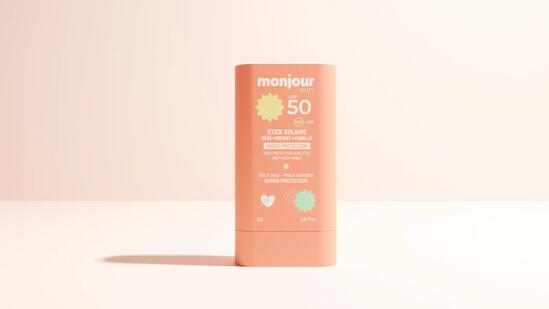 Stick Solaire SPF50+ Visage & Zones Sensibles - Dès 6 Mois