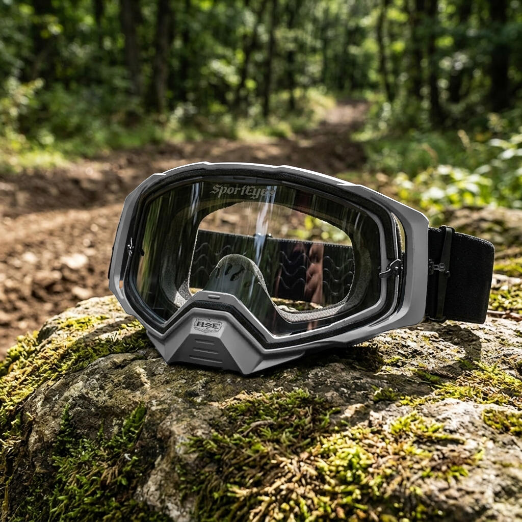 Sportbrille | DIRTMASTER | klar | Crossbrille | beschlagfrei 2/4