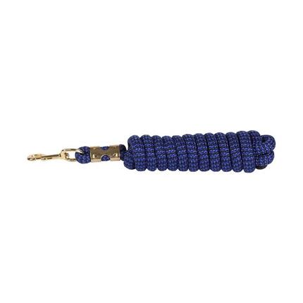 Corde de licou avec mousqueton doré 3 m
