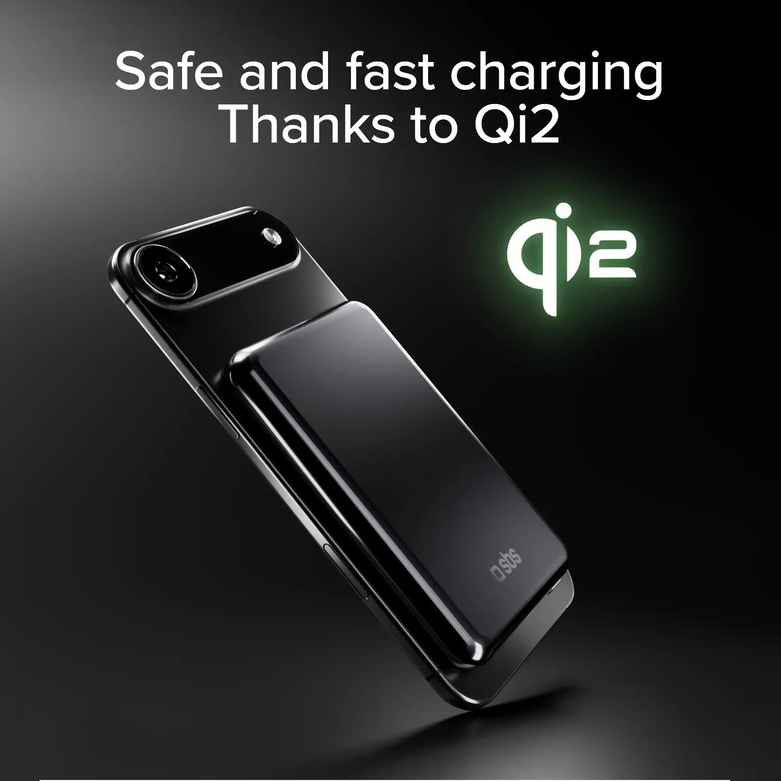 Power bank magnétique sans fil 5000 mAh avec PD 20W, aluminium 4/7