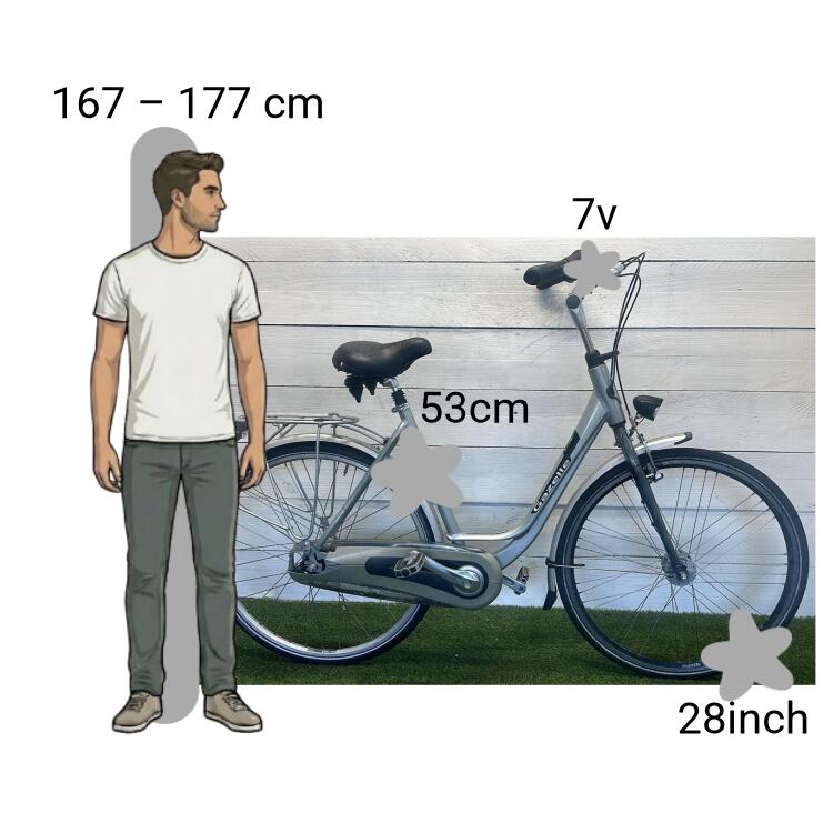 Bicicletta usata Gazelle E-Liner 2/4
