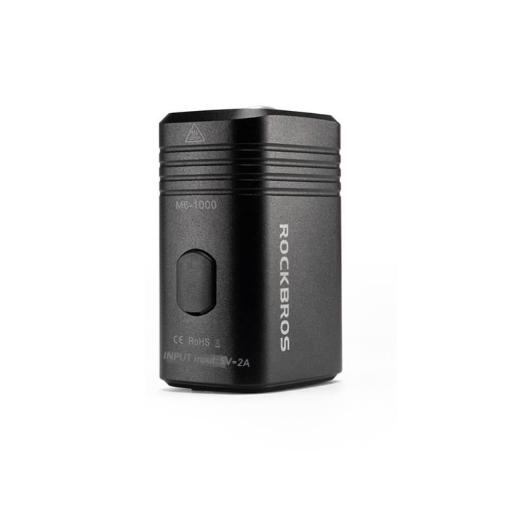 Inteligentna lampka rowerowa ROCKBROS M6 1000 lm z wyświetlaczem 7/7