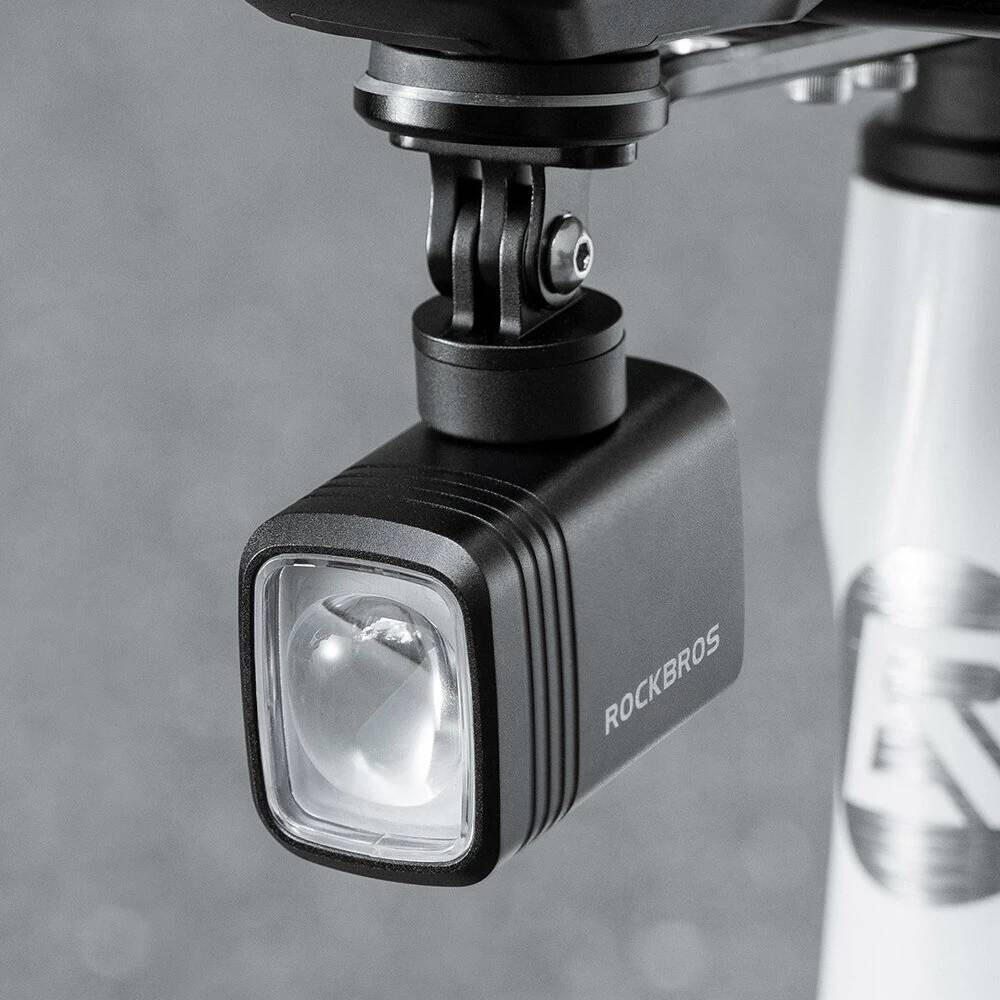 Inteligentna lampka rowerowa ROCKBROS M6 1000 lm z wyświetlaczem 4/7