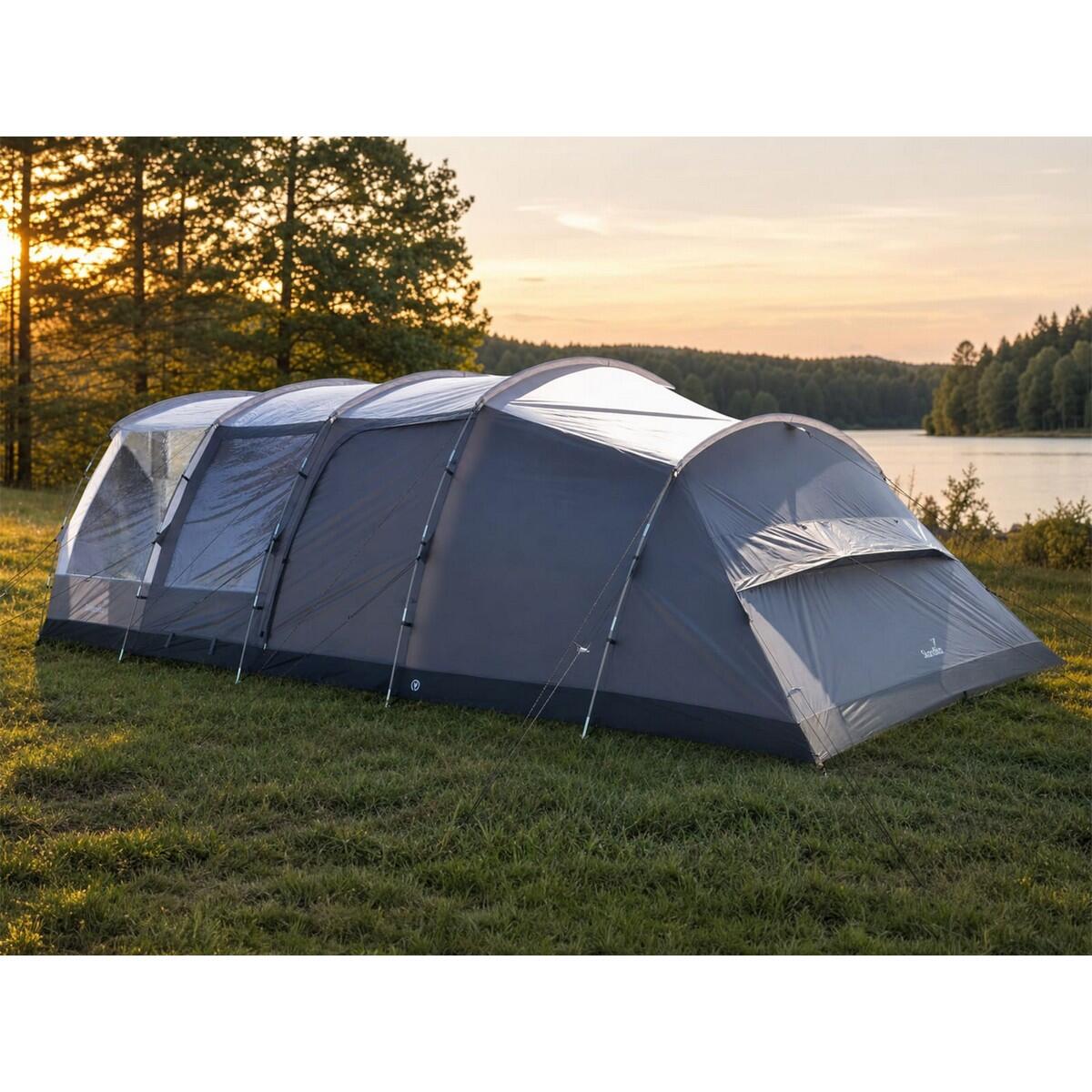 Tente tunnel Svalgard 6 Sleeper Protect - Sol cousu - Armature FlexCore 4/15