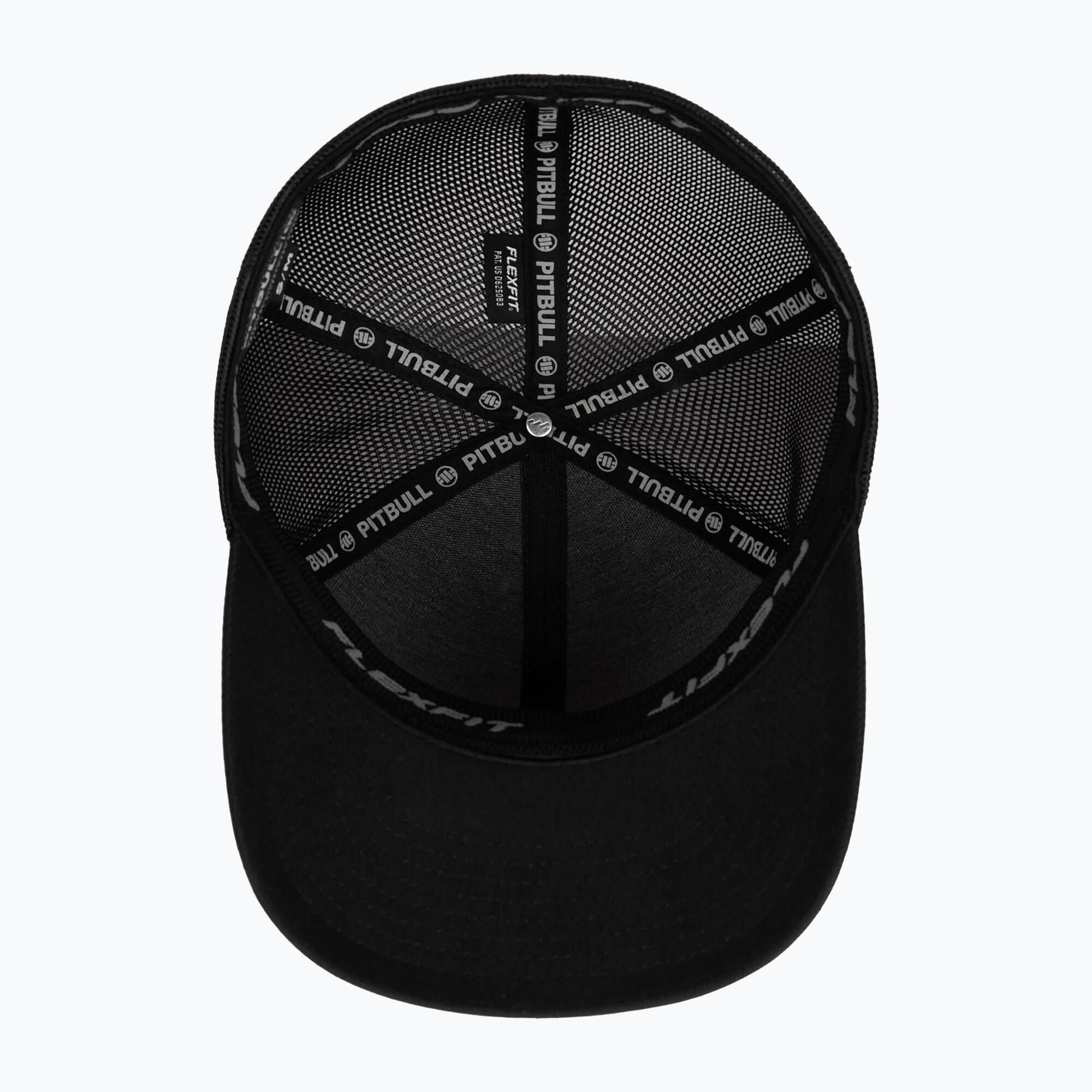 Czapka z daszkiem Pitbull Mesh Full Cap Logo Iridescent Flexfit 3/7