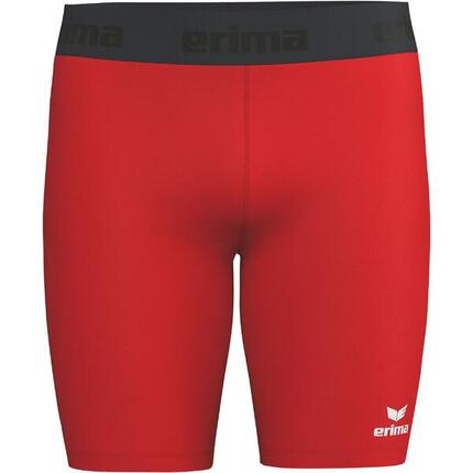 Collant de sport rouge taille haute.