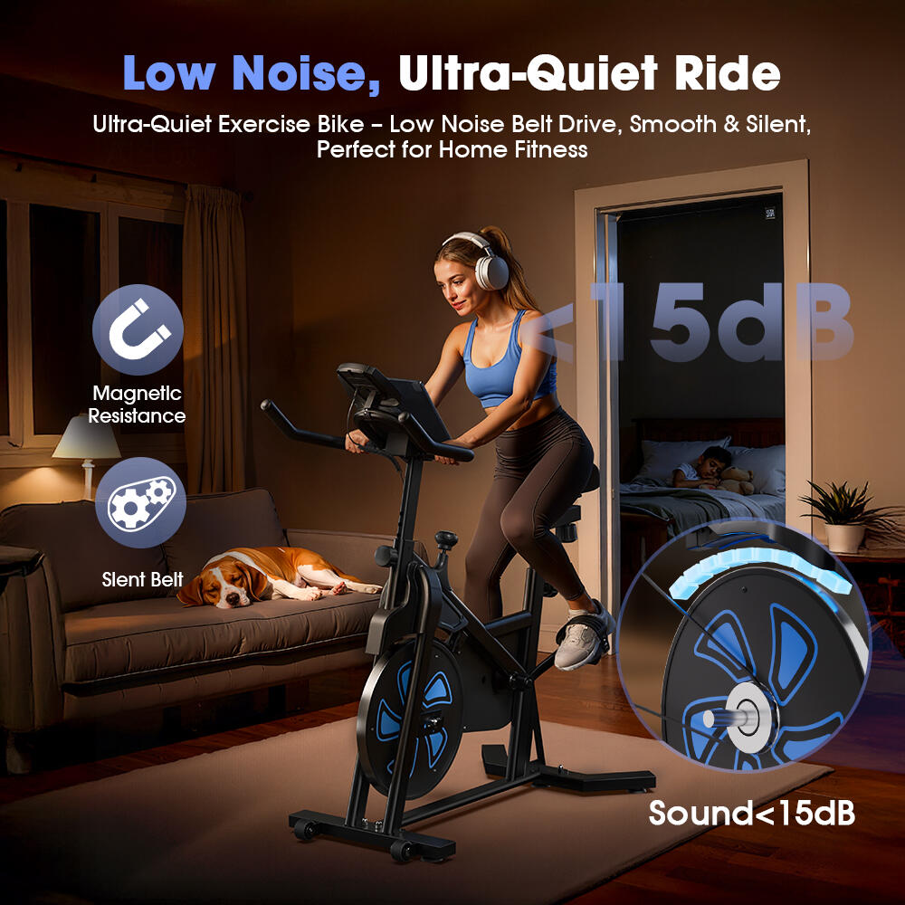 ISCOOTER QK116C bicicleta estática home fitness 7/15